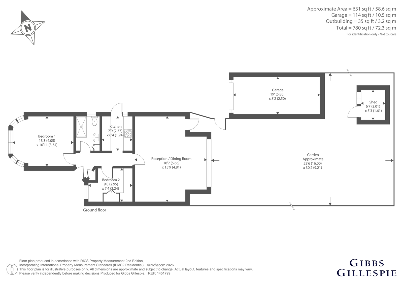 79, Pavilion Way, Ruislip floorplan