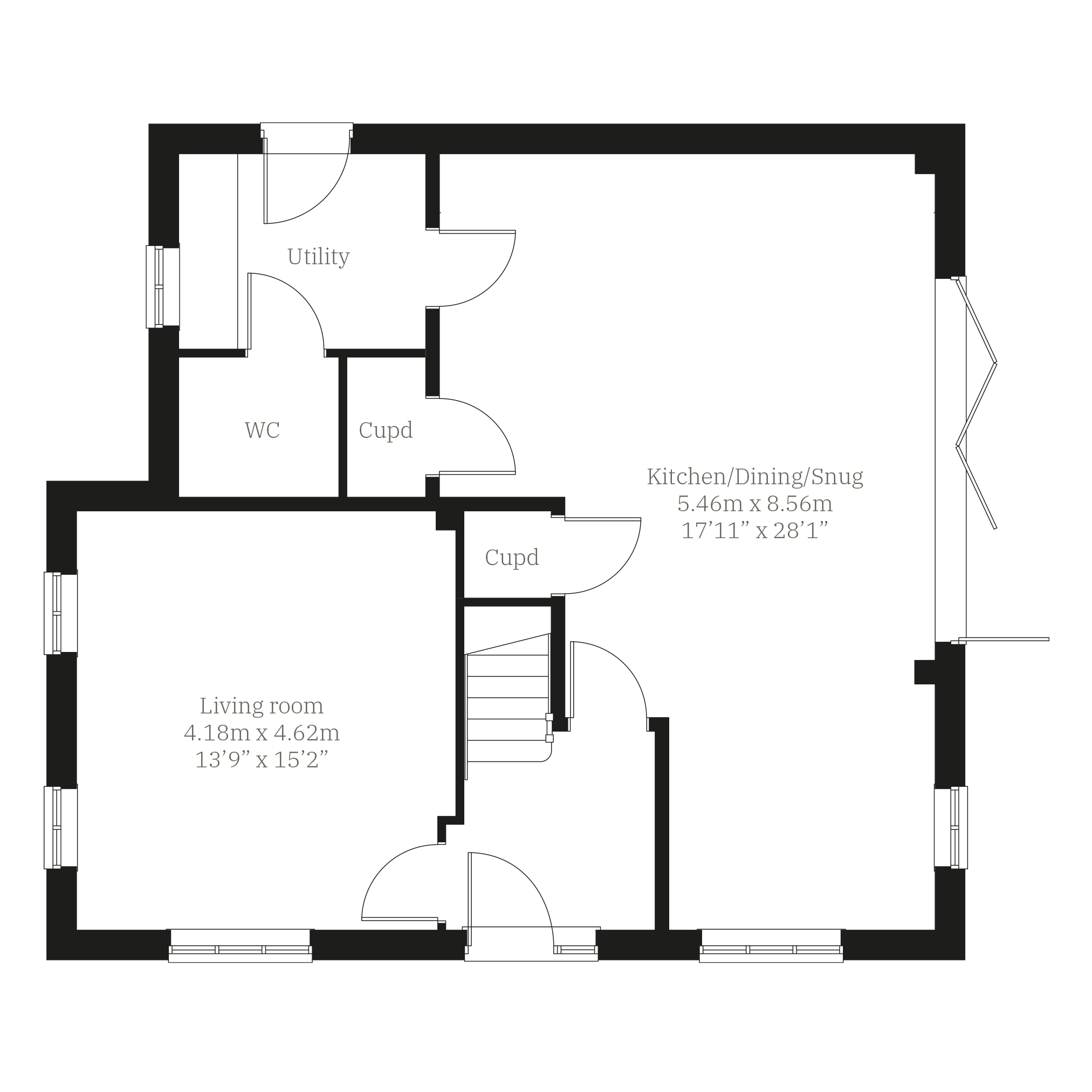 13, School Lane, Forton, Preston floorplan