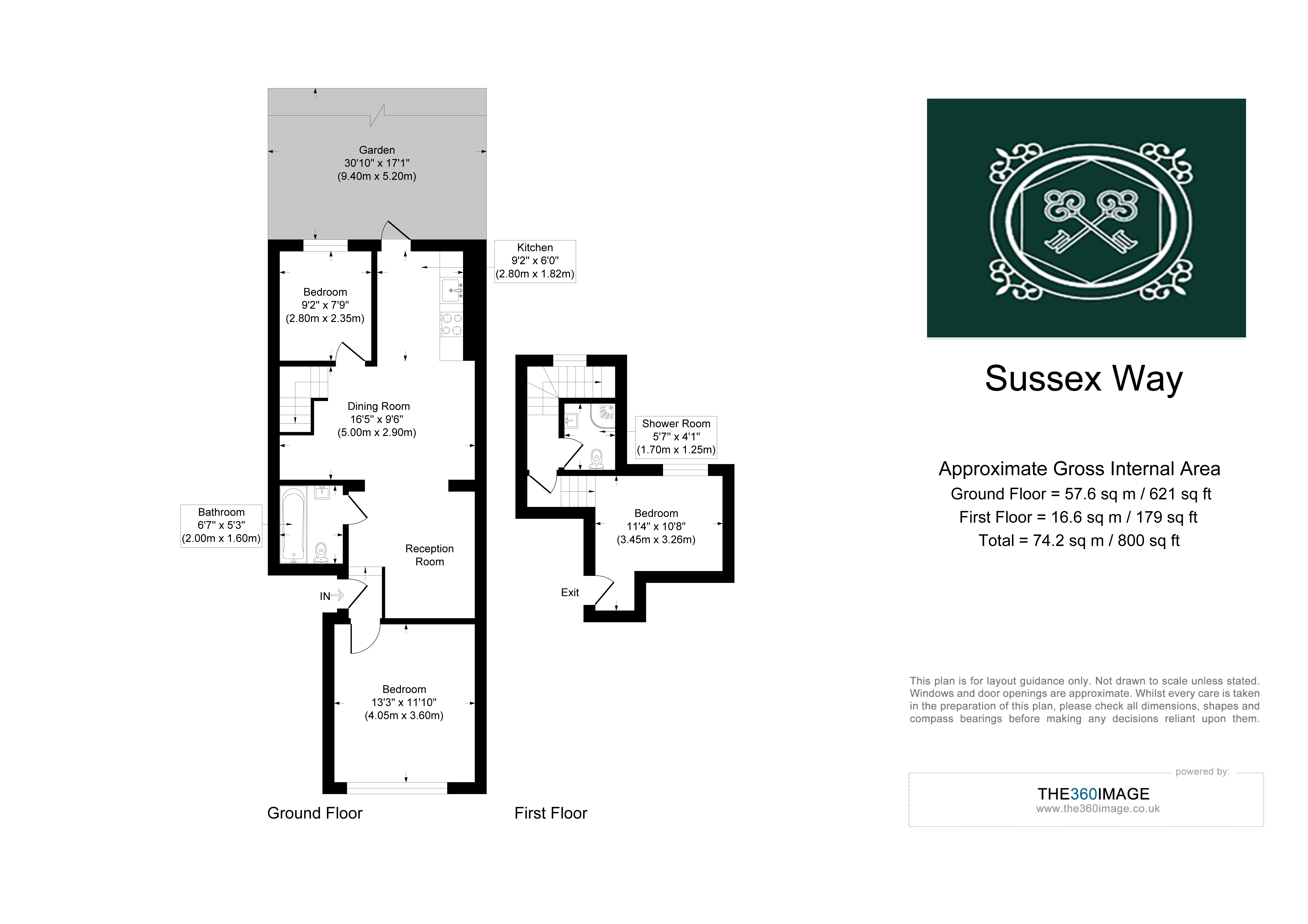 Ground Floor Flat, 82A, Sussex Way, London floorplan