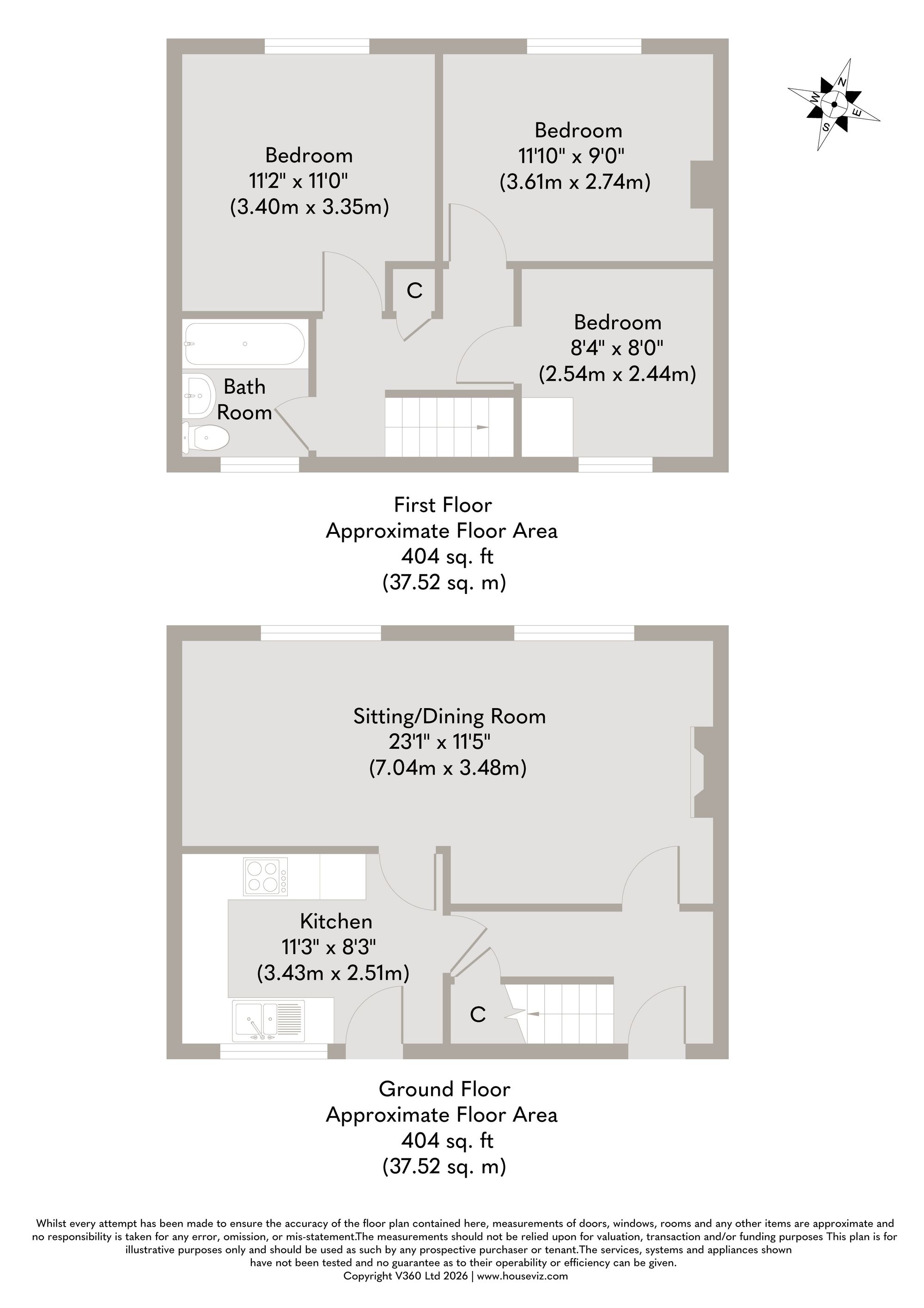 28 Kings Croft, King's Lynn floorplan