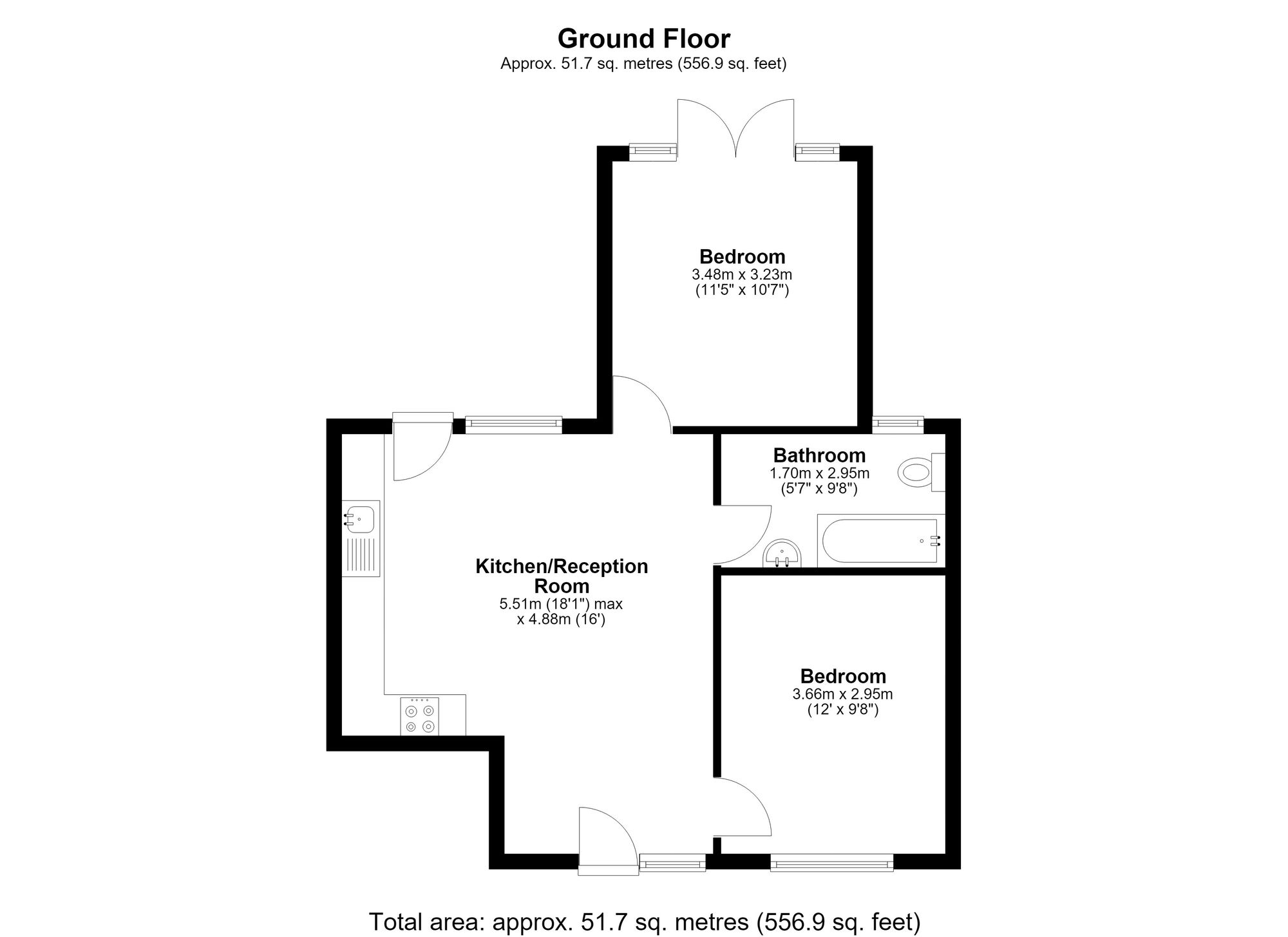53 Langham Crescent, Billericay floorplan