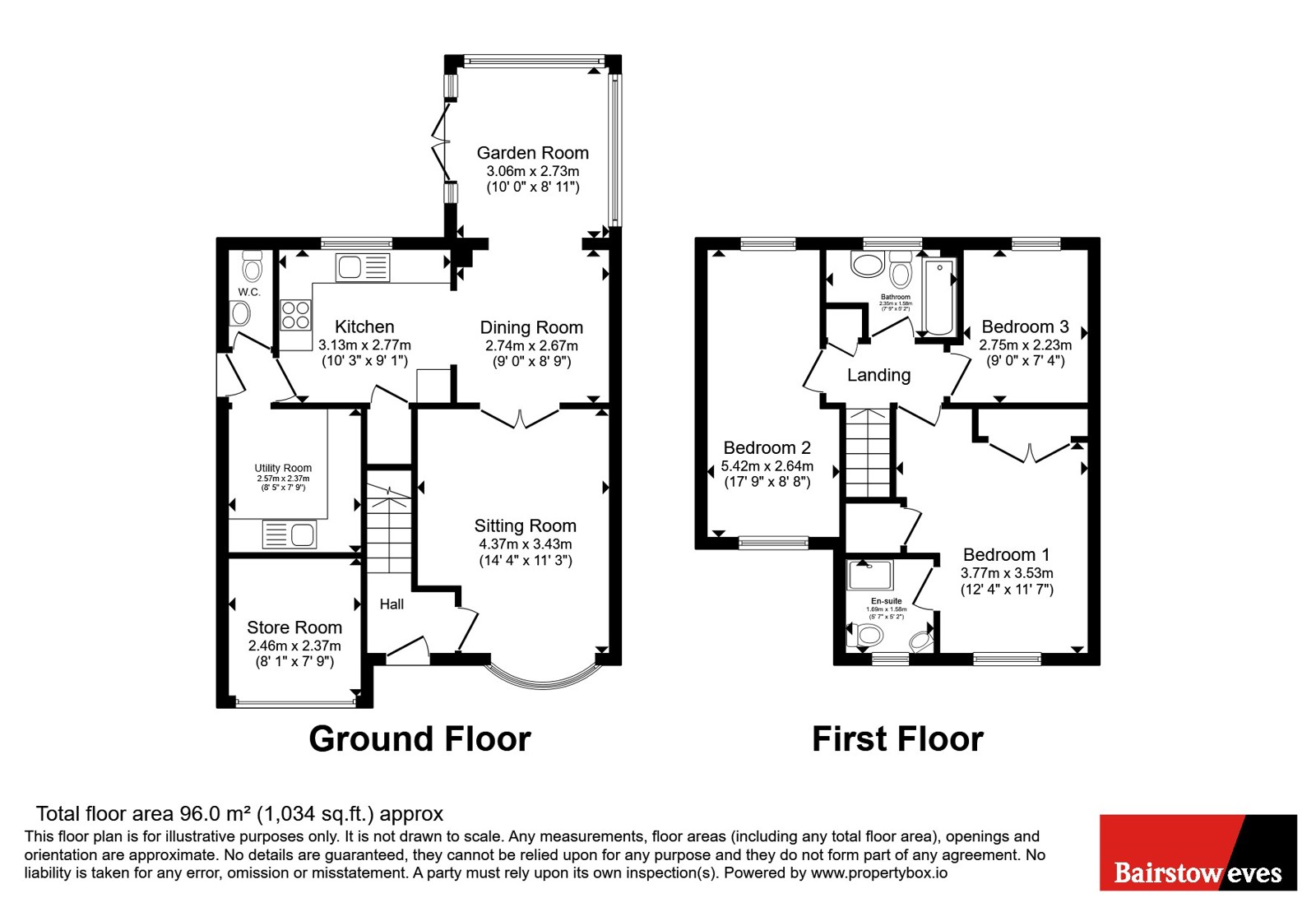20, Pemberley Chase, Nottinghamshire floorplan