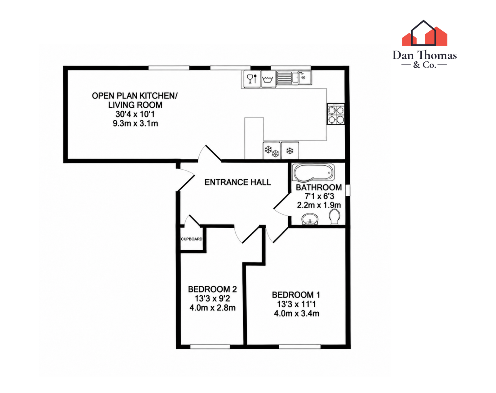 Crow Lane, Rochester floorplan