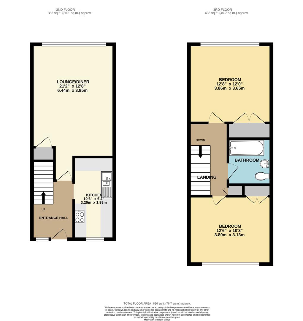 76a, Edgewood Drive, Green Street Green floorplan