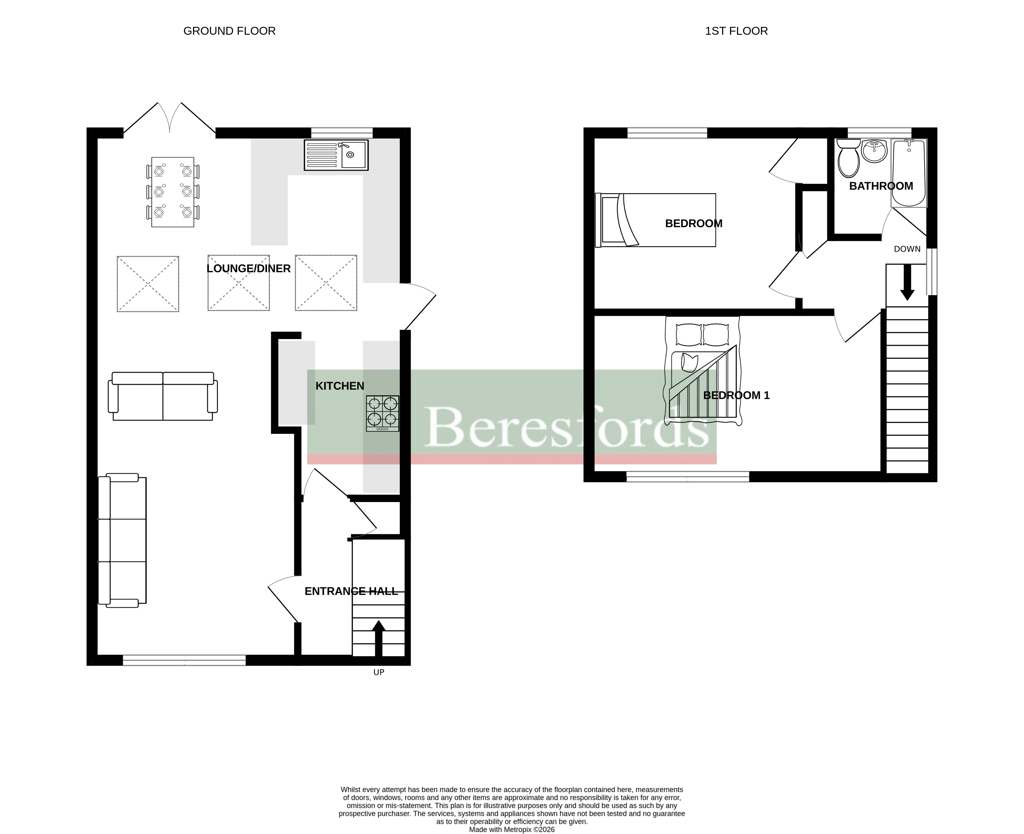 15, Milburn Crescent, Essex floorplan