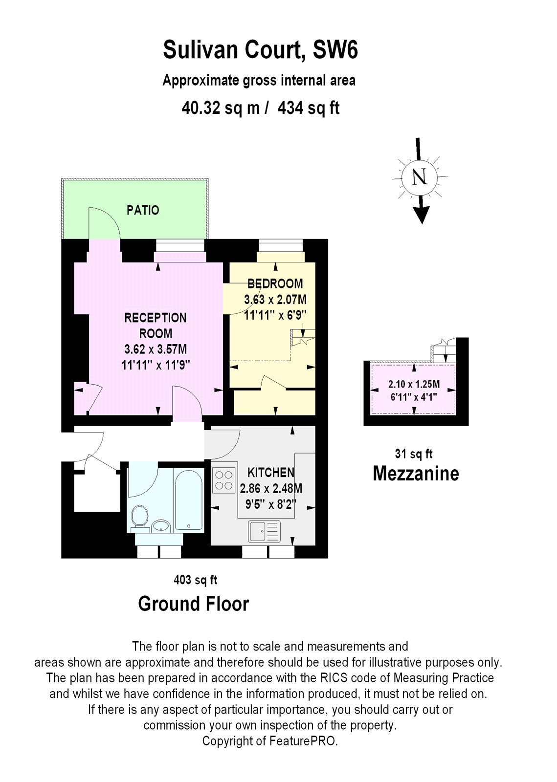 1 Bedrooms Flat for sale in Sulivan Court, Peterborough Road, London SW6