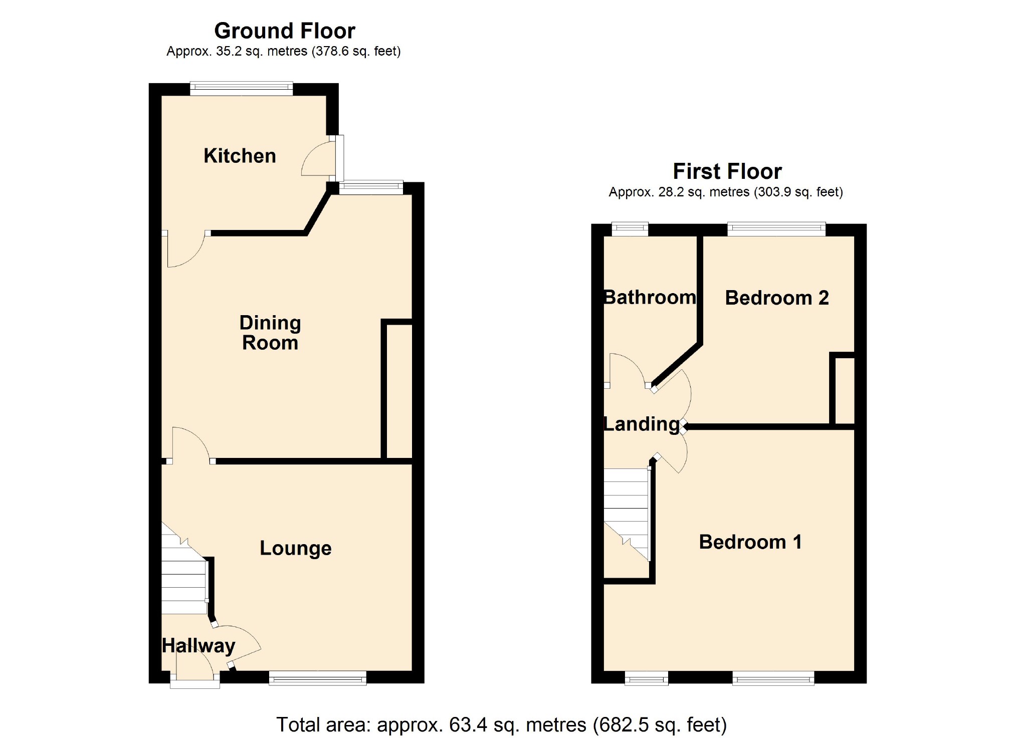 2 Bedrooms Terraced house for sale in Carlton Avenue, Rusholme, Manchester M14