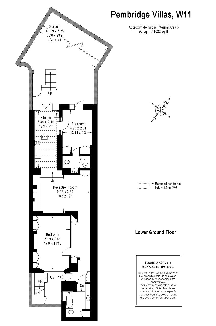 2 Bedrooms Flat to rent in Pembridge Villas, Notting Hill, London W11