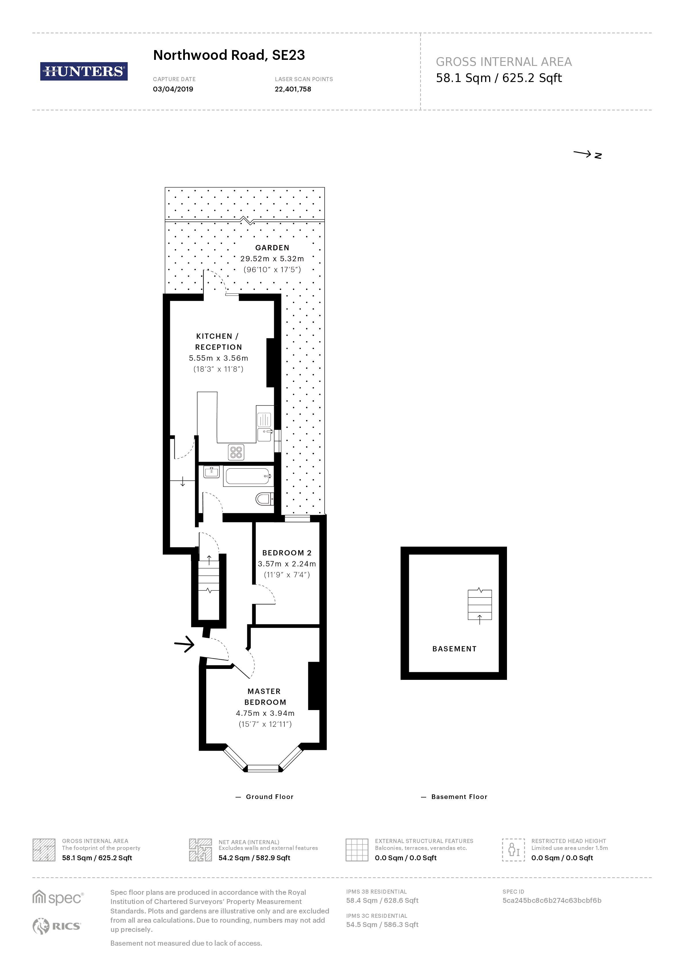 2 Bedrooms Flat to rent in Northwood Road, London SE23