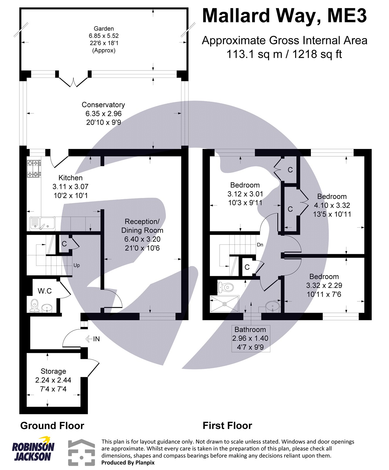48, Mallard Way, Rochester floorplan