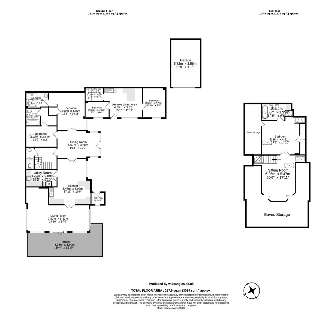 3 Westfield Farm Mews, Fenway, Steeple Aston floorplan