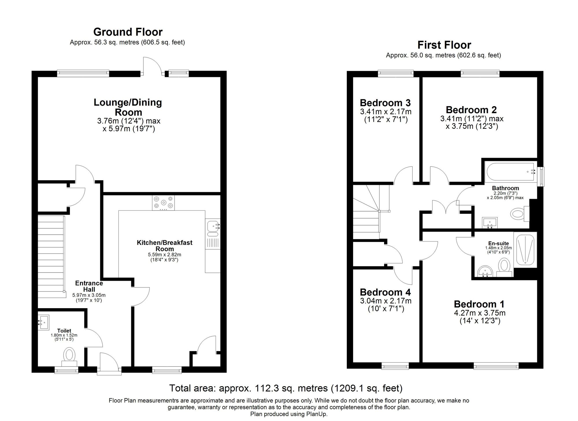 34 Binyon Way, Royston floorplan
