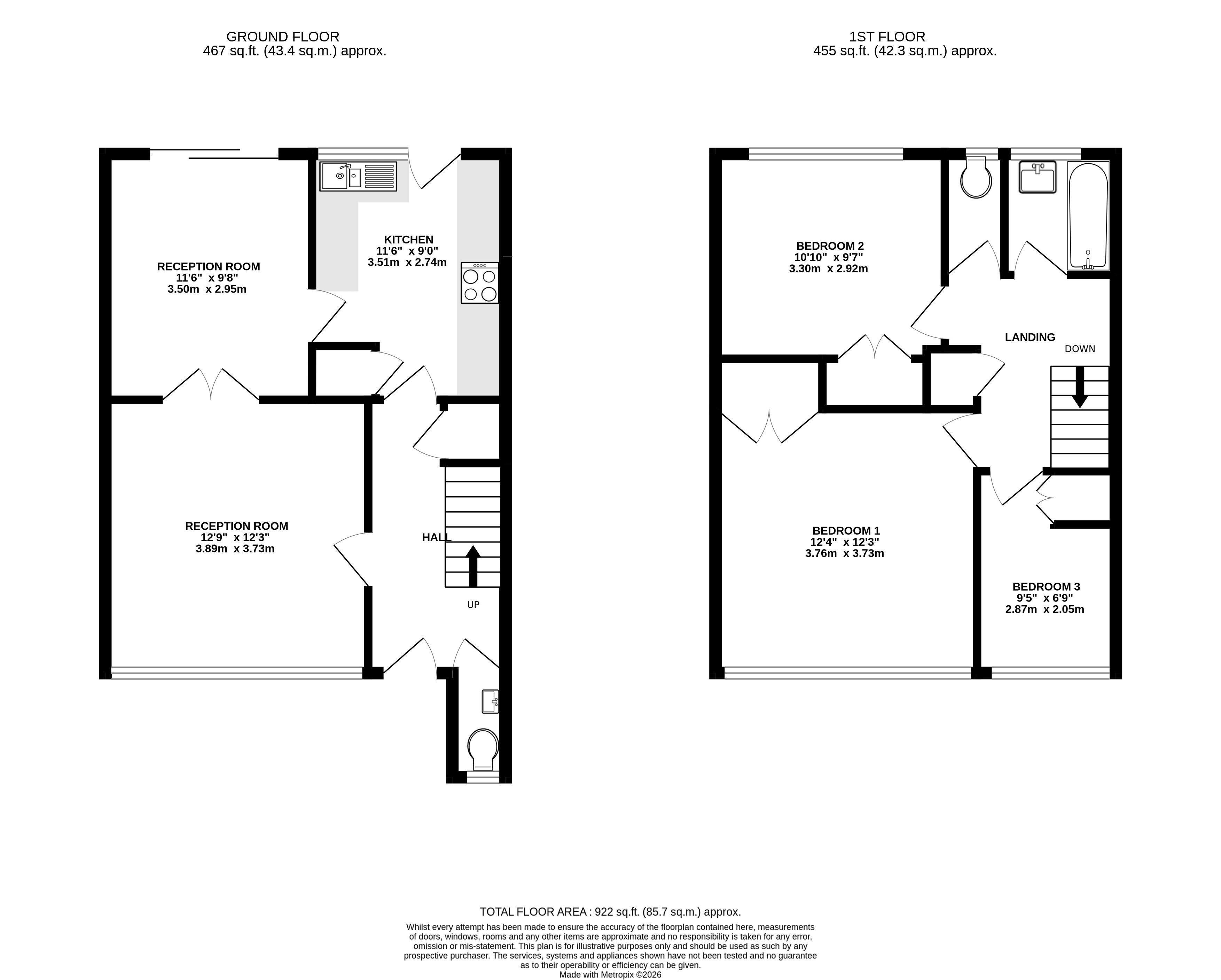 17, Foxwood Road, Blackheath floorplan