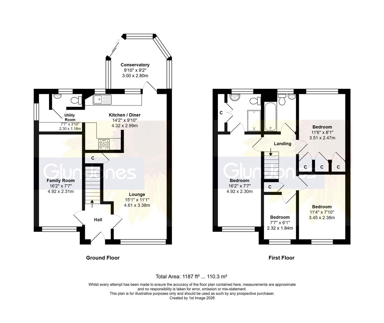 42, Wolstenbury Road, Rustington Littlehampton floorplan