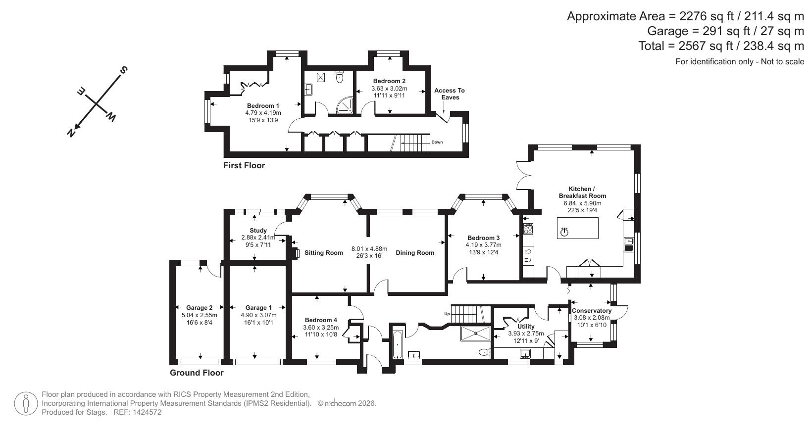 Alderney House, Shipton Lane, Burton Bradstock floorplan