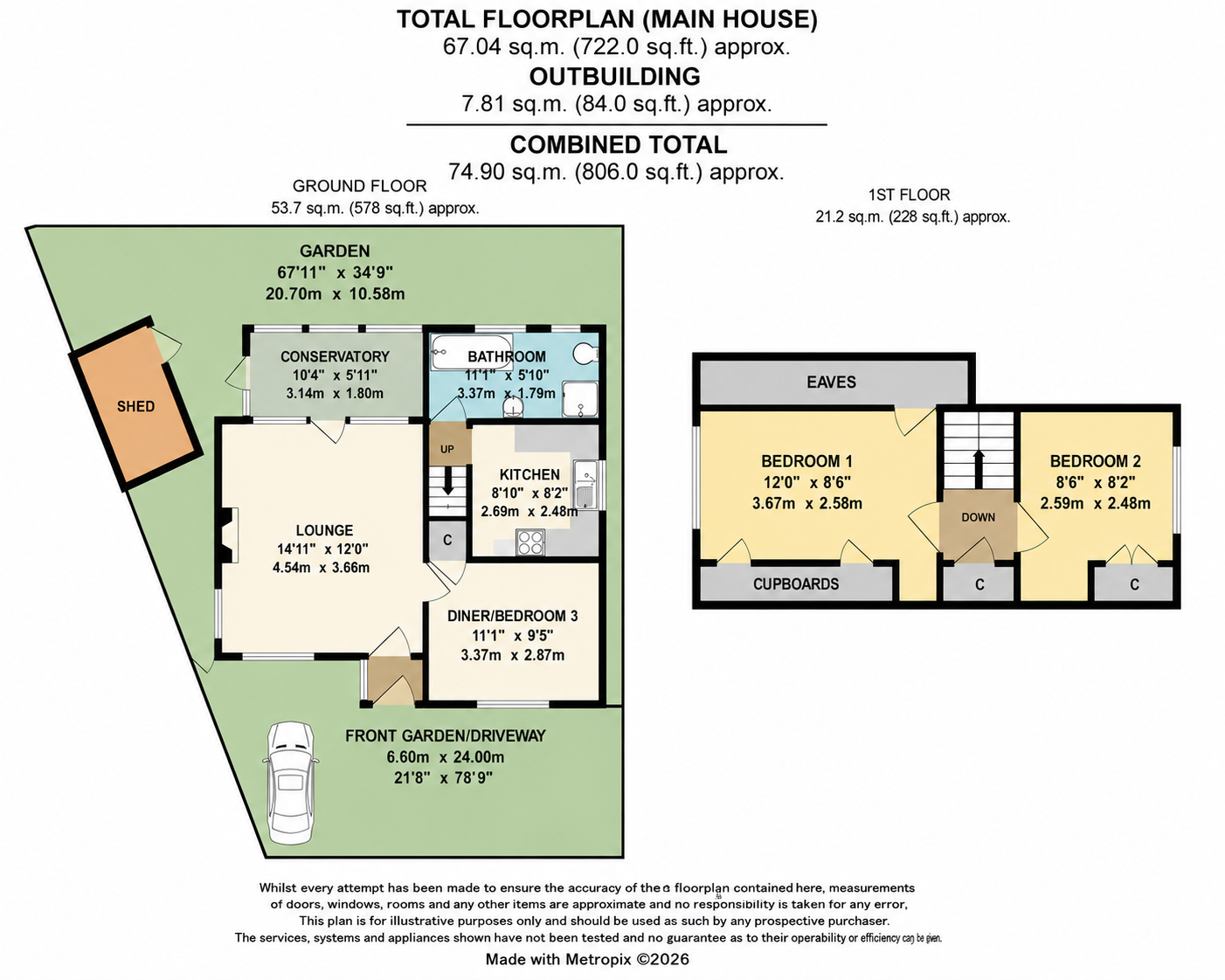 Greyholme, Augustine Road, Sheerness floorplan