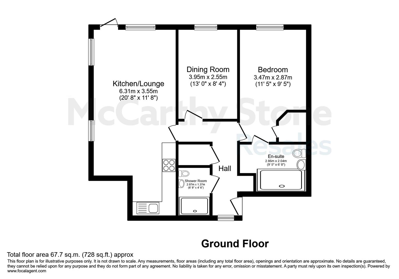 10 Stillington Oaks, Stillington Road, York floorplan