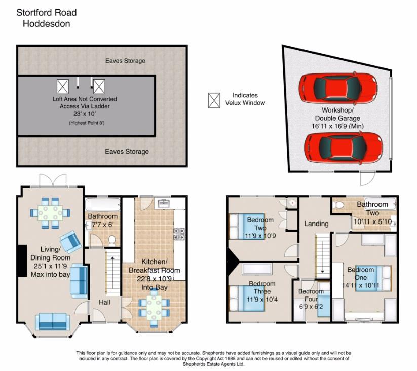 59, Stortford Road, Hoddesdon floorplan