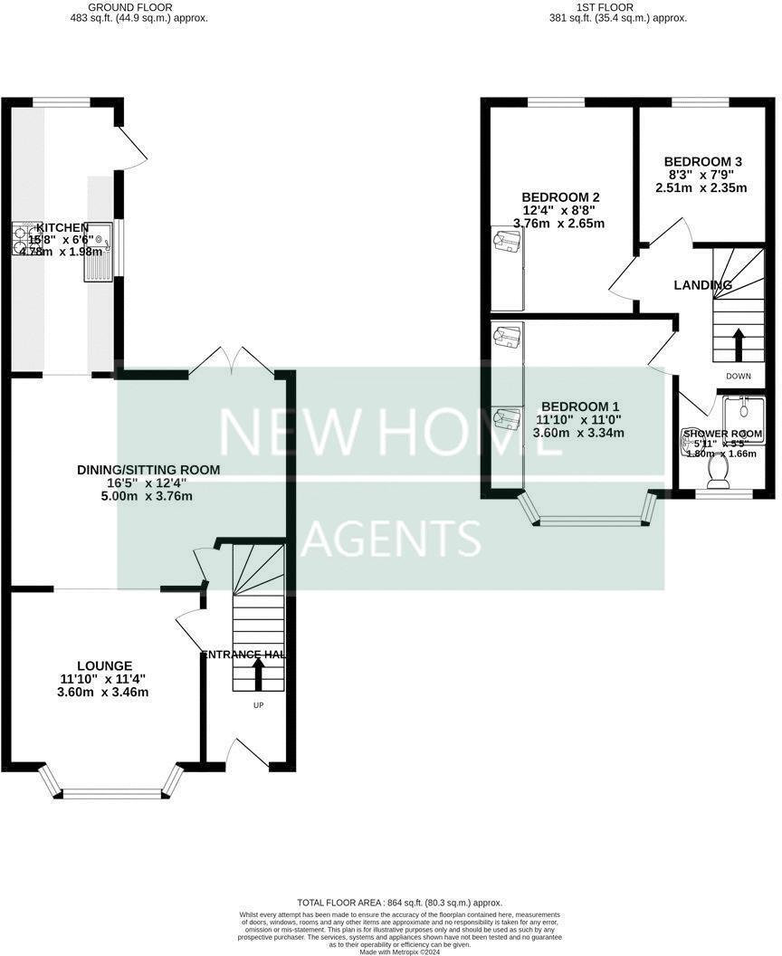 7, Rosslyn Road, Newport floorplan