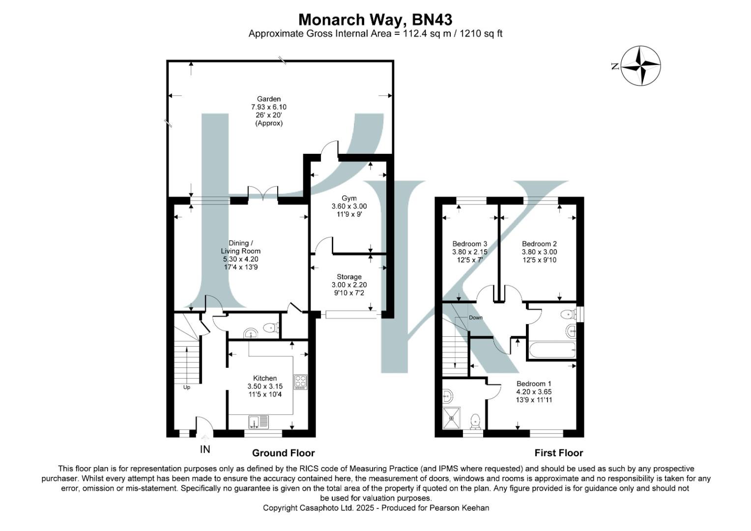 Monarch Way, Shoreham-By-Sea floorplan