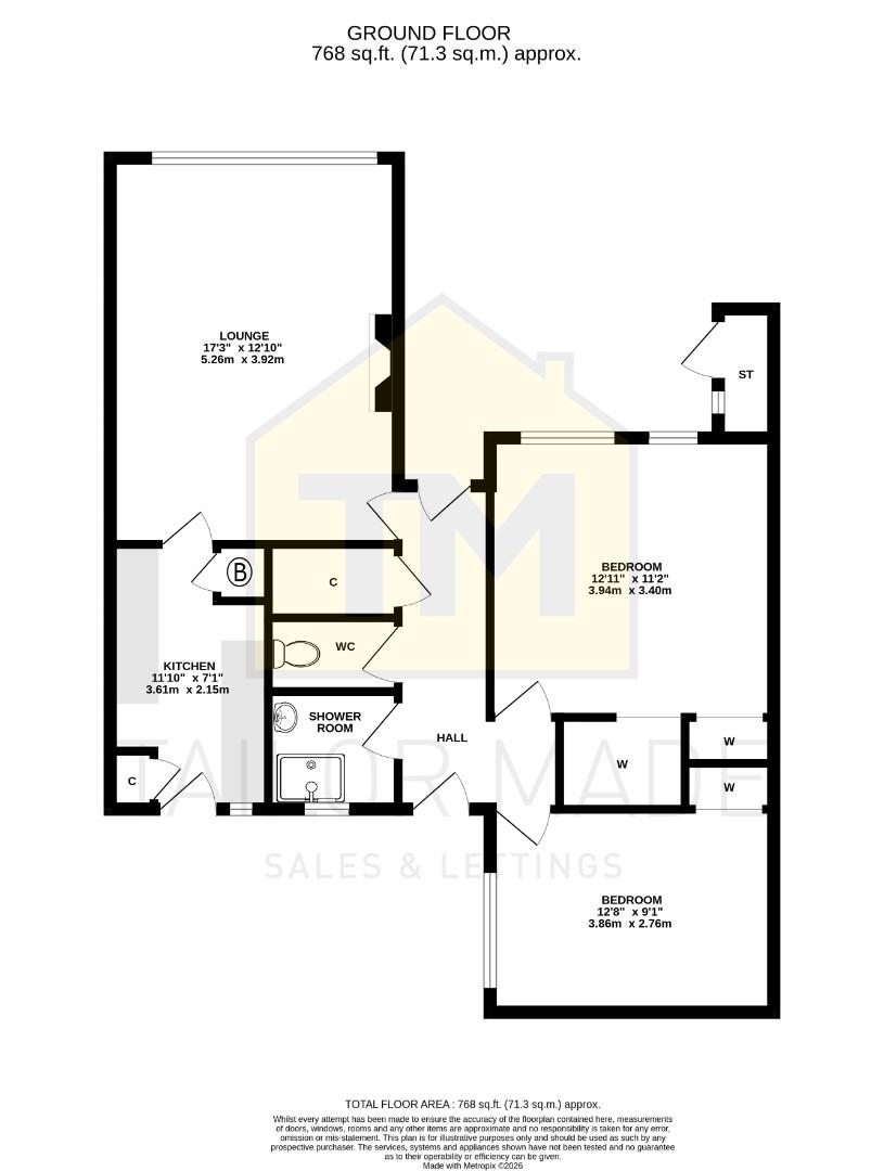 294, Greendale Road, Coventry floorplan