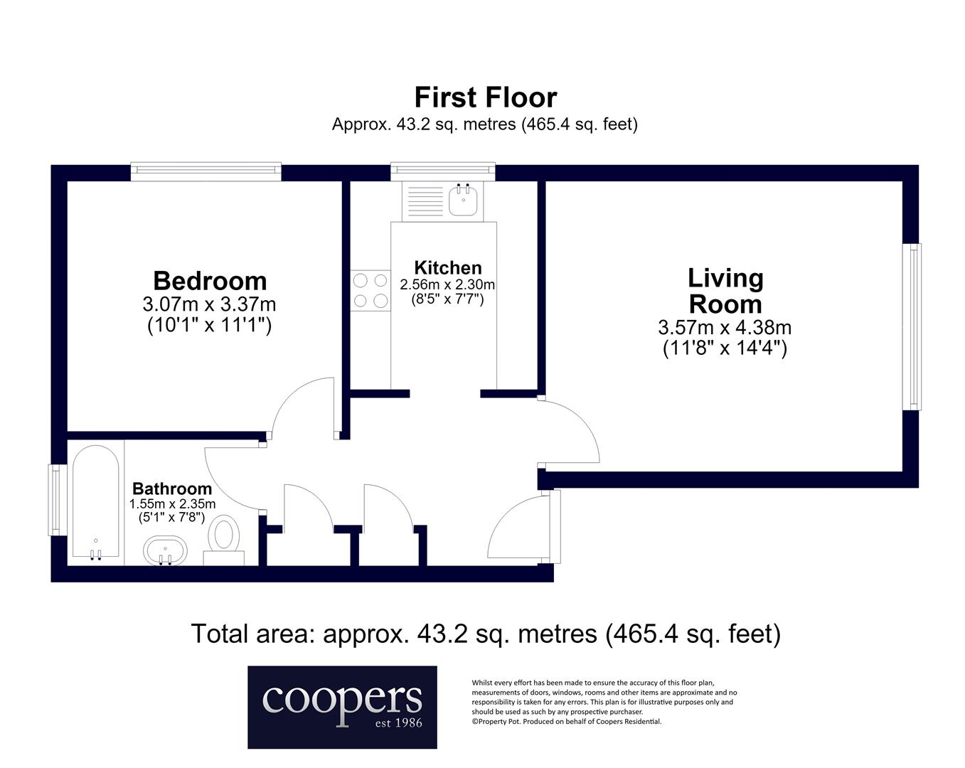 87, Peerless Drive, Uxbridge floorplan
