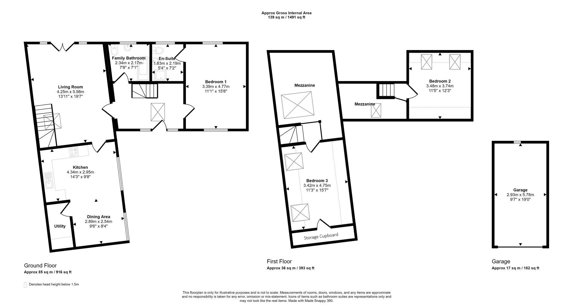 Corner Cottage, Heathfield, Haverfordwest floorplan