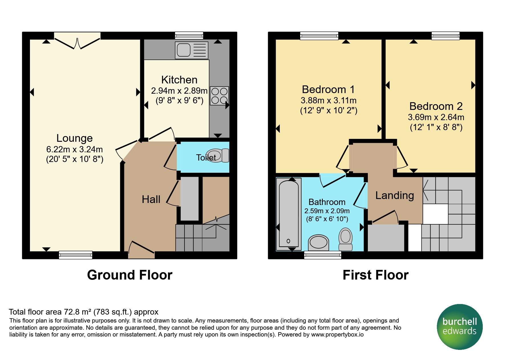 14, Enderby Road, Birmingham floorplan