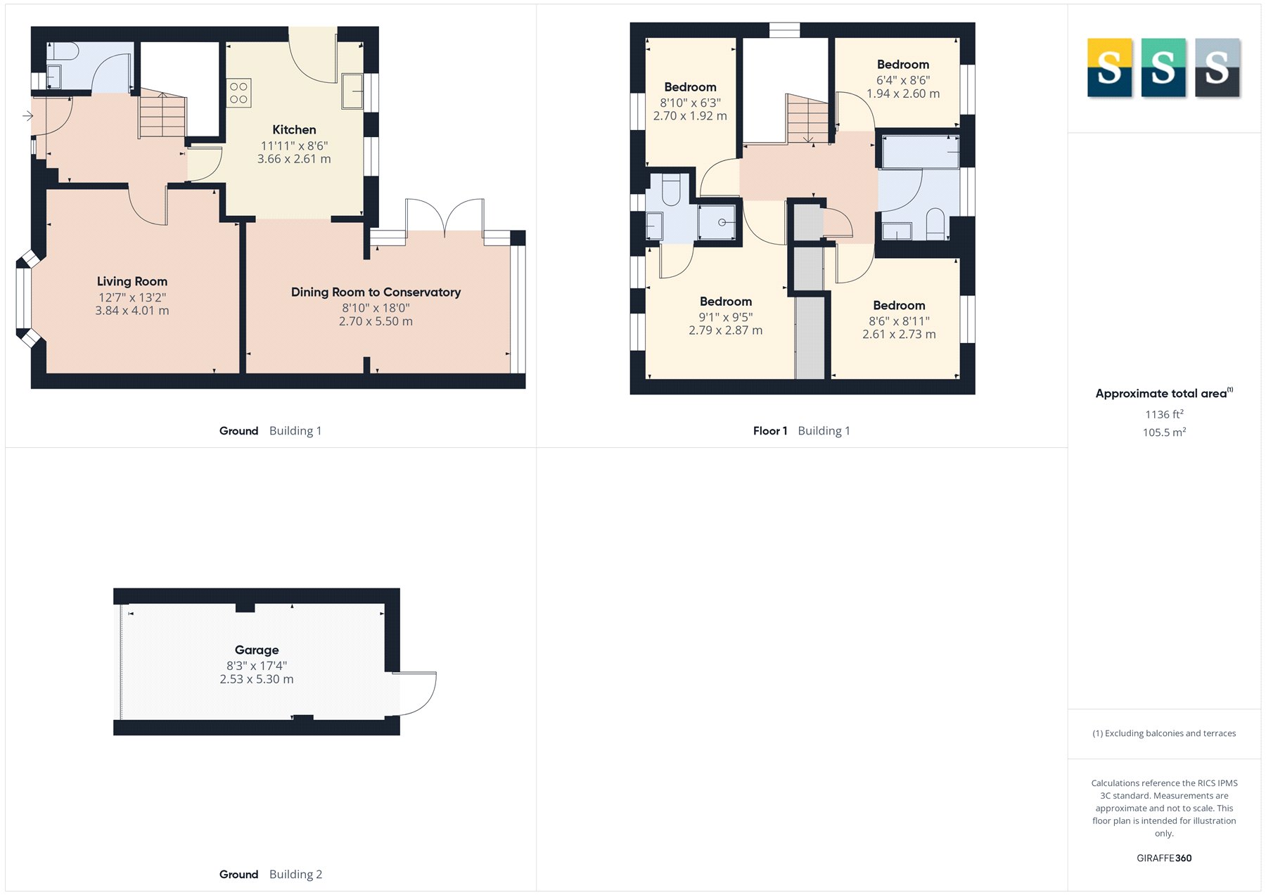 68, Broom Field, Surrey floorplan