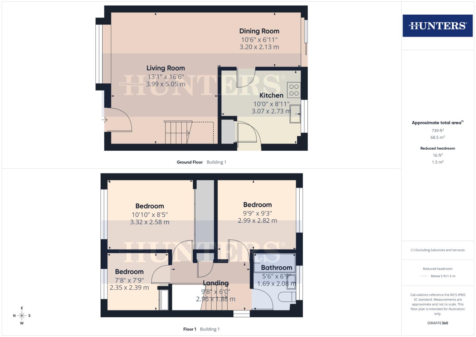 38, Darwin Road, Bridlington floorplan