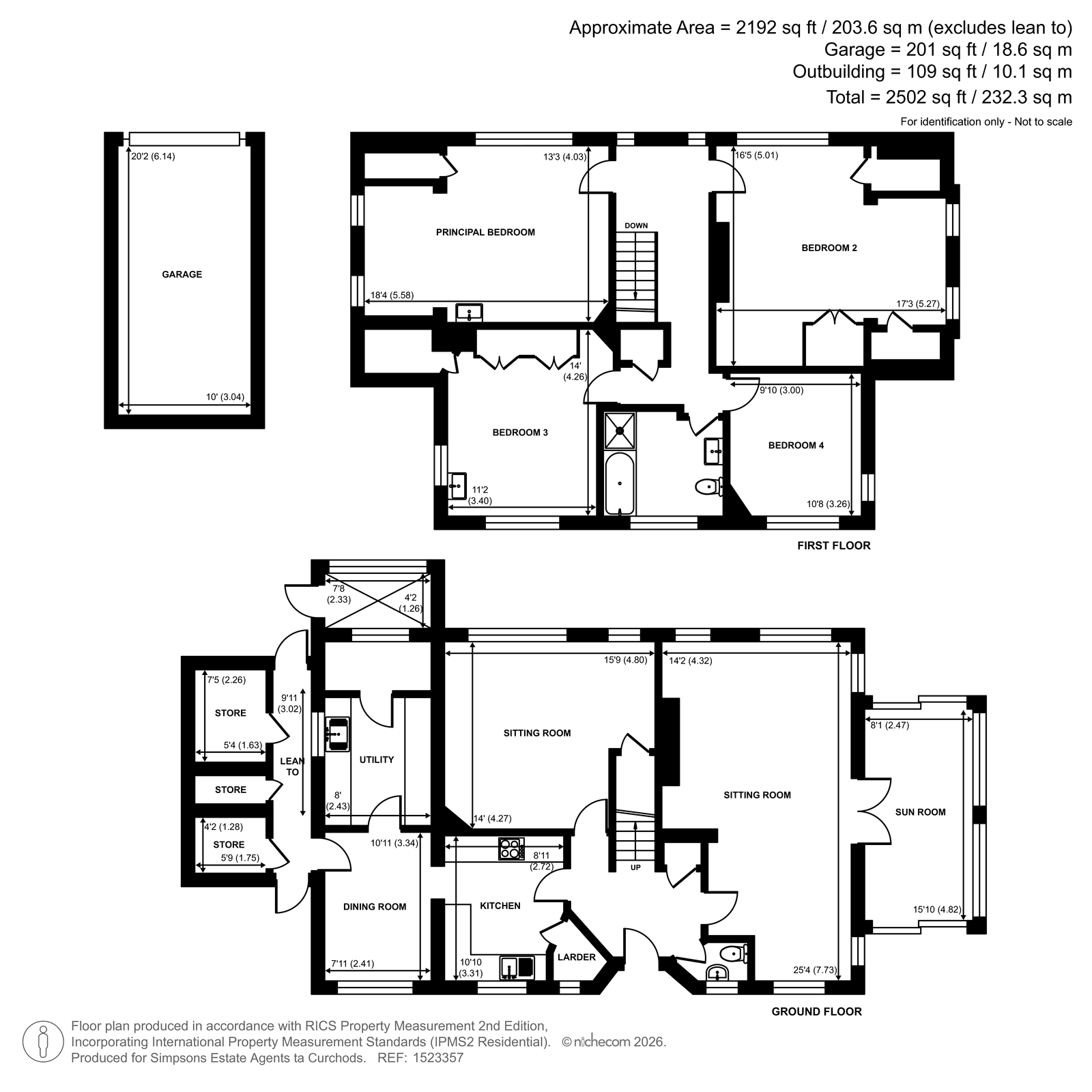 3A,, North Common, Weybridge floorplan