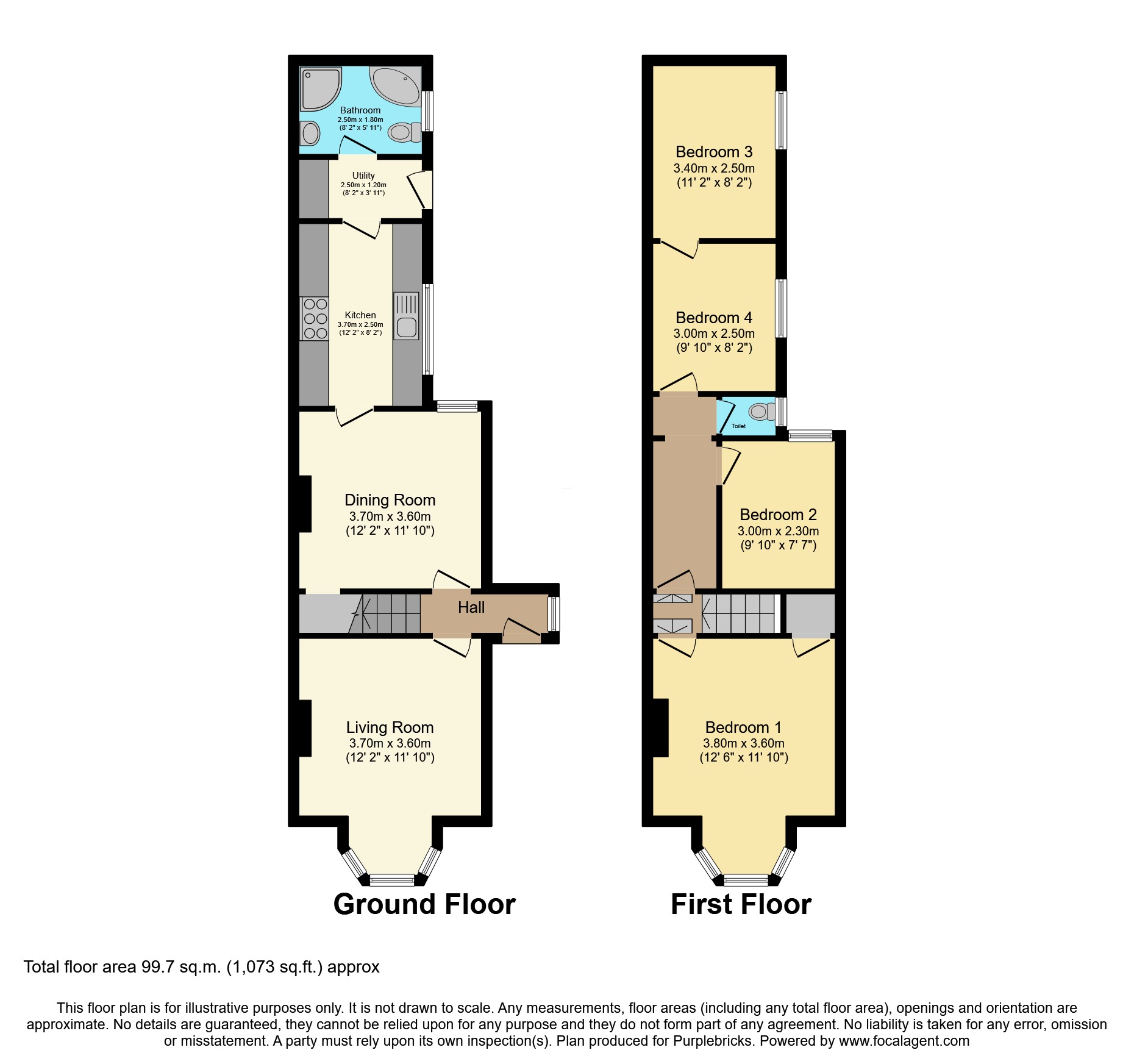69, Albany Road, Great Yarmouth floorplan