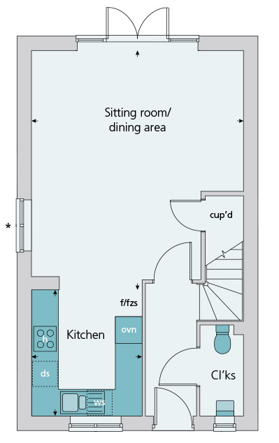3 Bedrooms Semi-detached house for sale in 