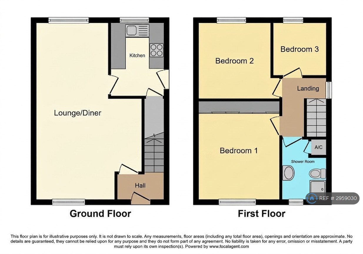 King St, Yeovil floorplan