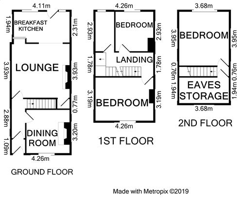 3 Bedrooms Terraced house for sale in Butler Street, Ramsbottom, Bury BL0