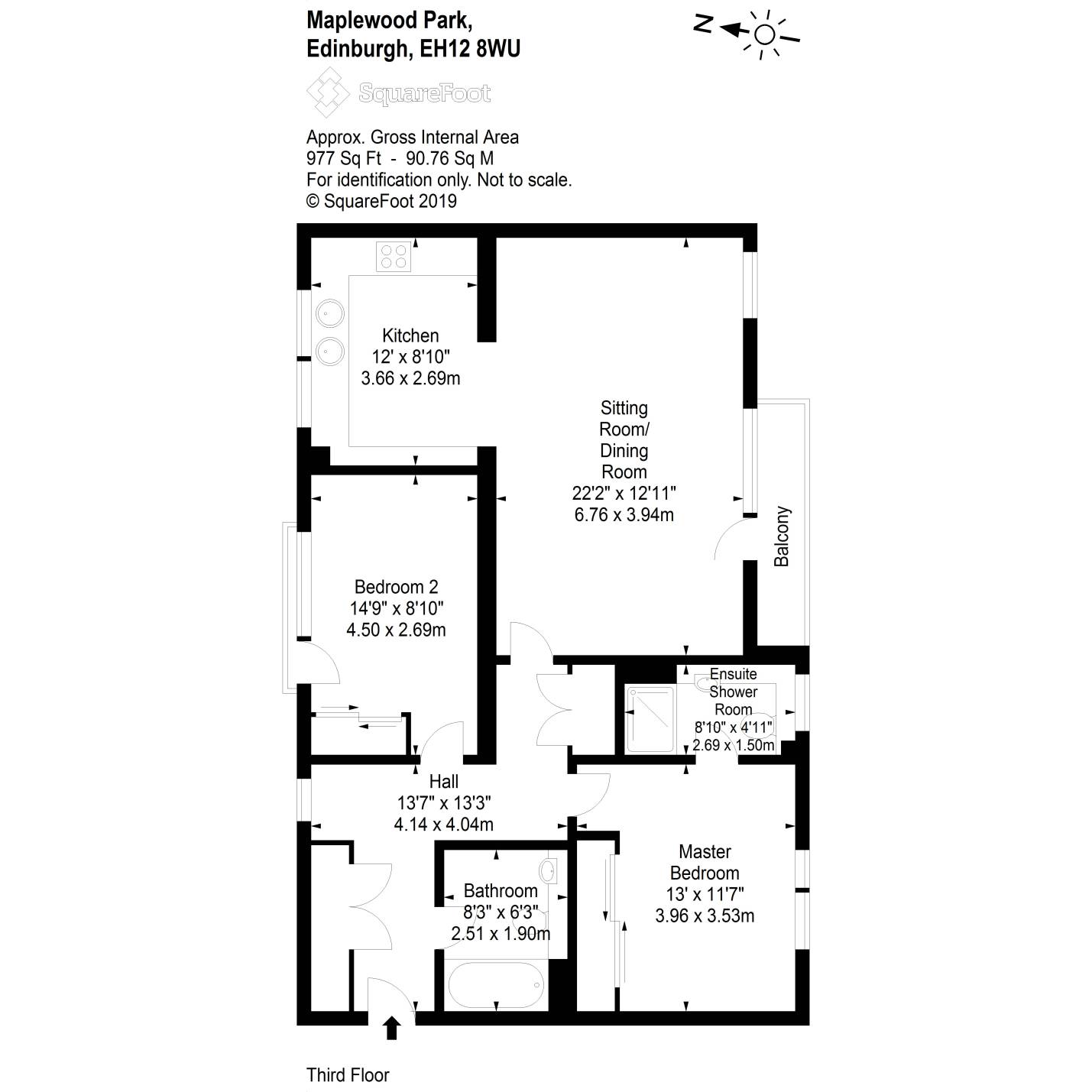 2 Bedrooms Flat for sale in Flat 9, 1 Maplewood Park, Corstorphine EH12