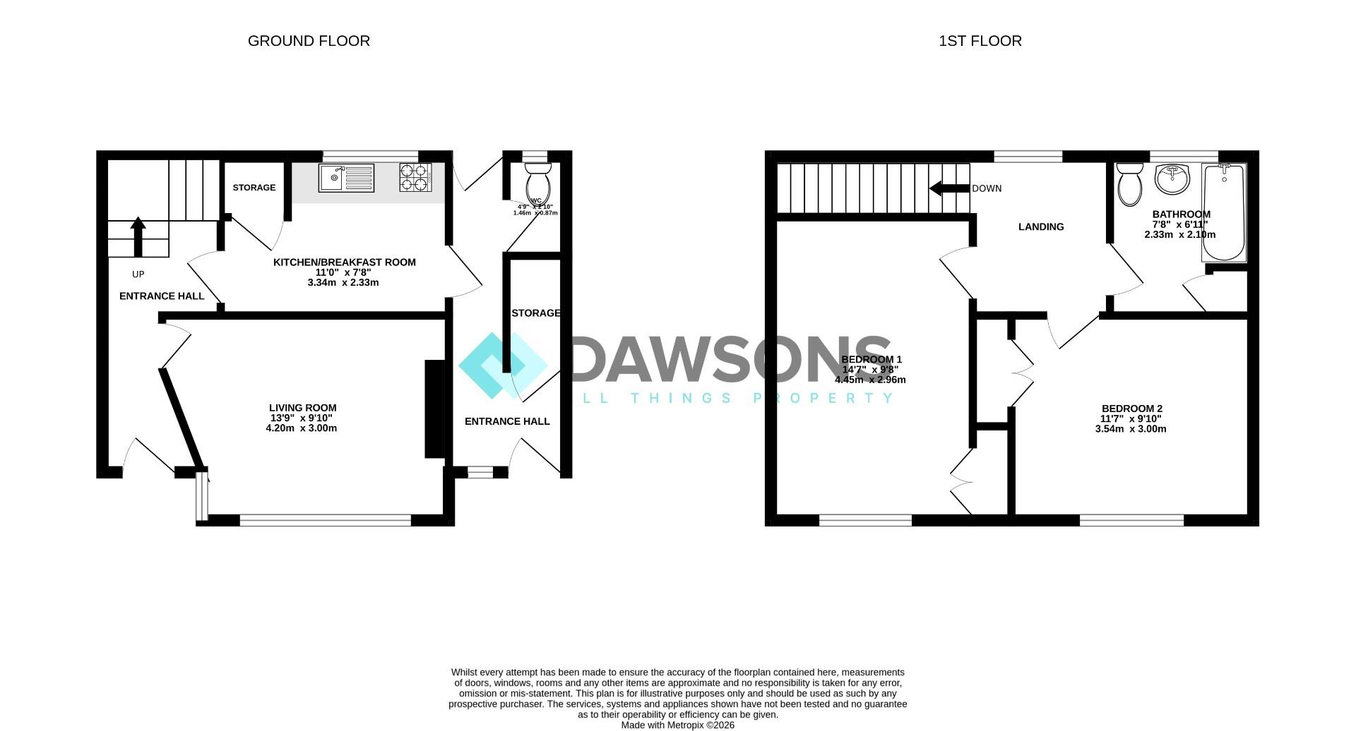 Heathwood Road, Swansea floorplan