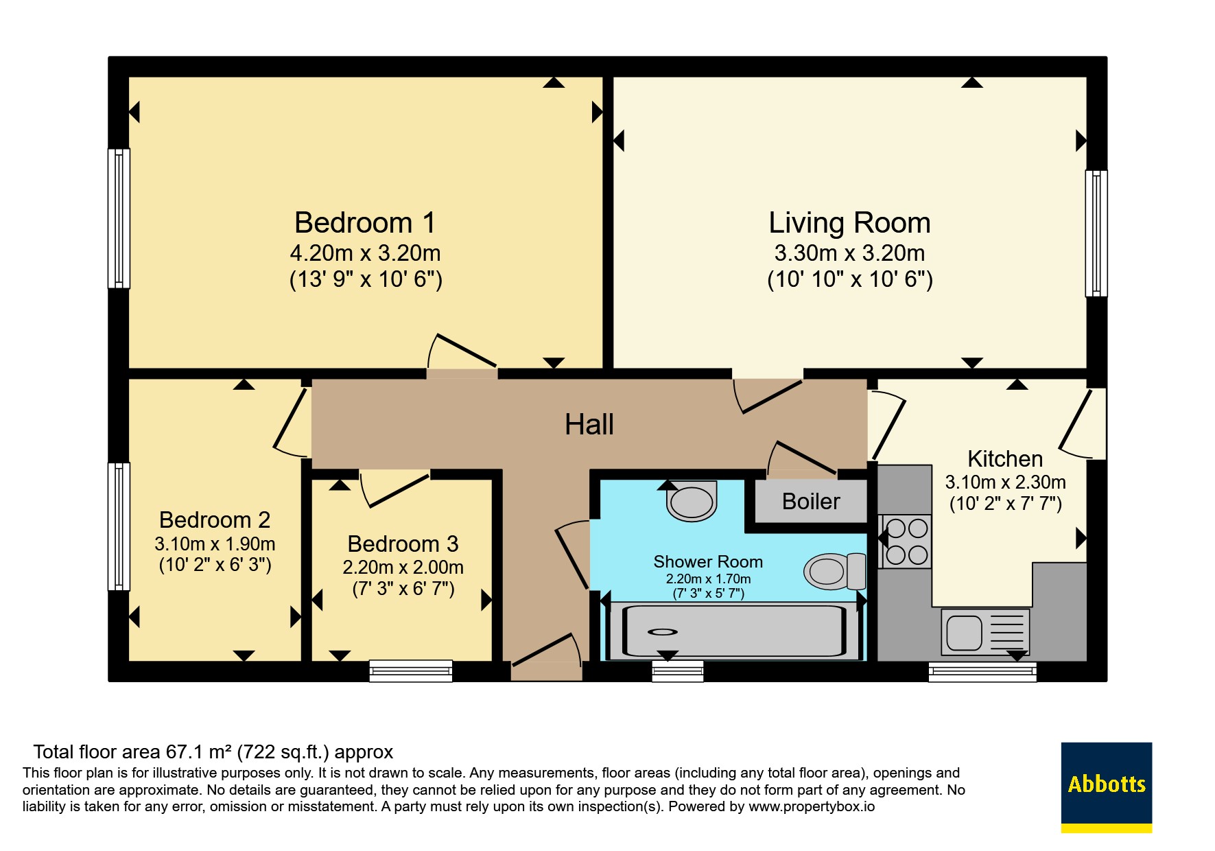 40, Cavendish Close, Bury St. Edmunds floorplan