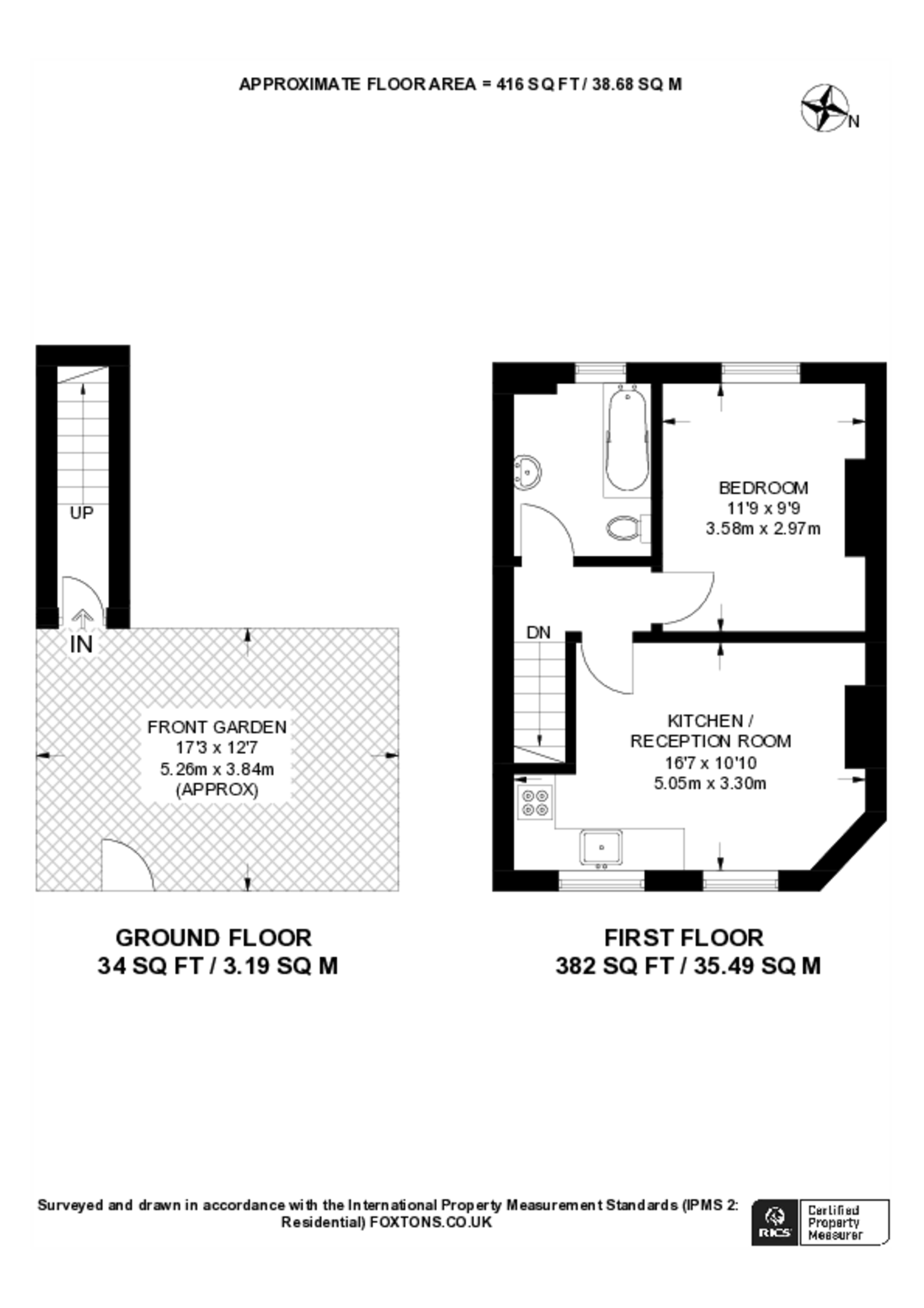 Alston Road, Tooting floorplan