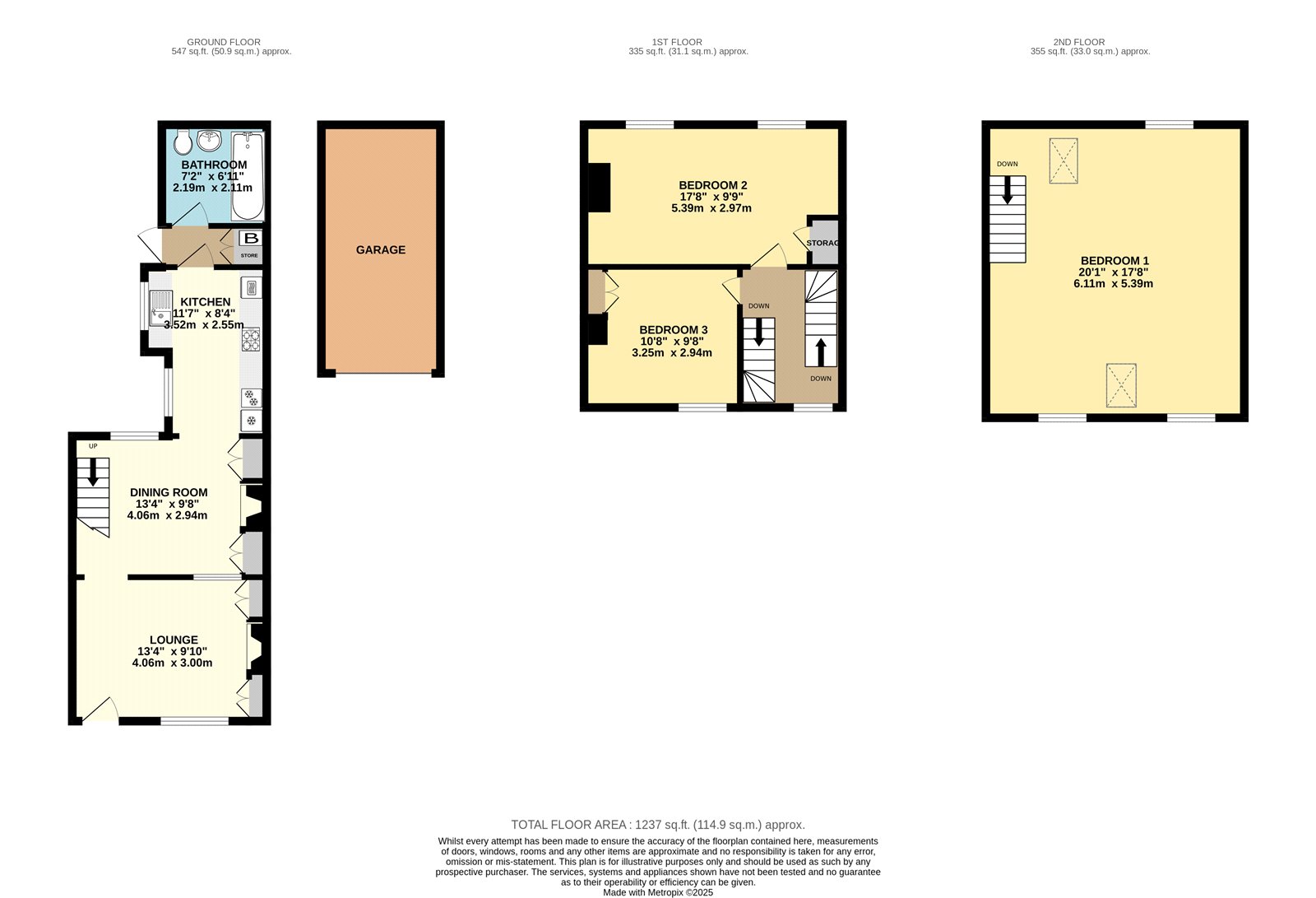 Caldecote Street, Newport Pagnell, Buckinghamshire, MK16 floorplan