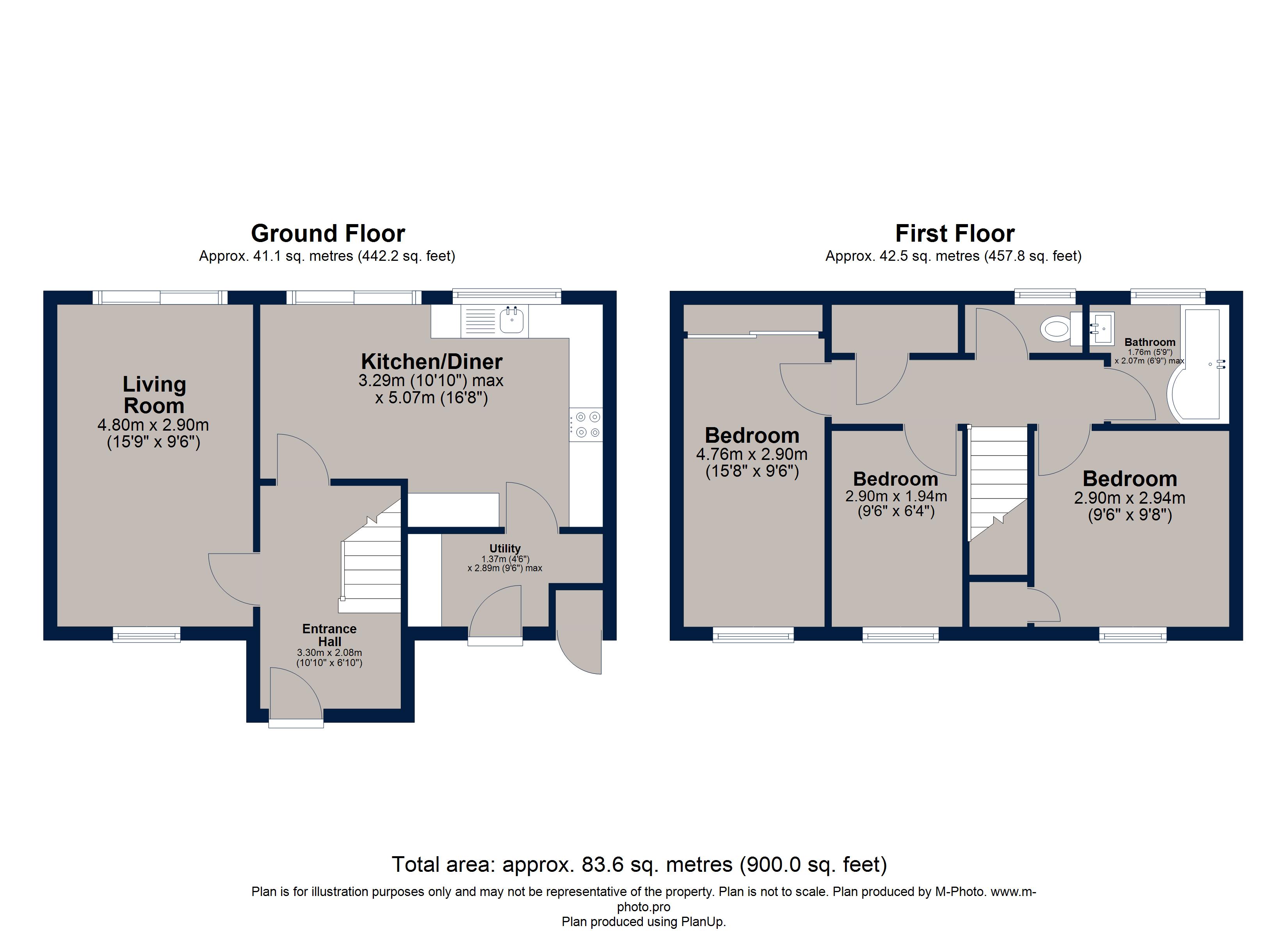 16, Dieppe Way, Leicestershire floorplan