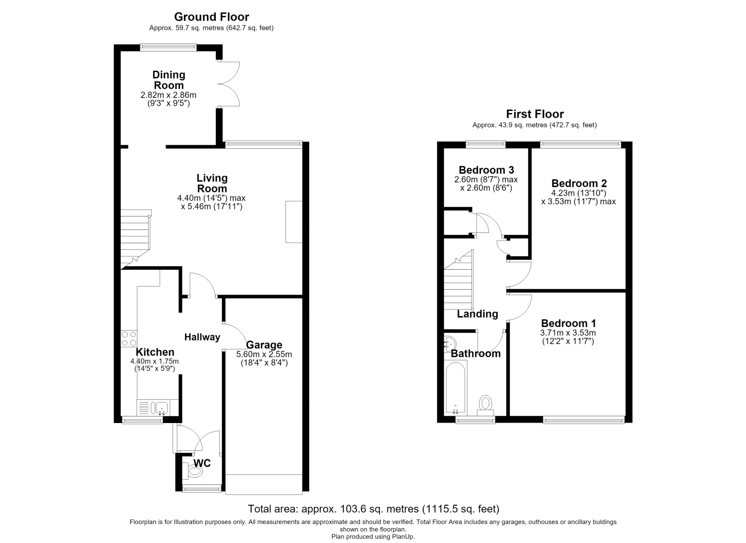 Kingsway Blackwater, Camberley floorplan