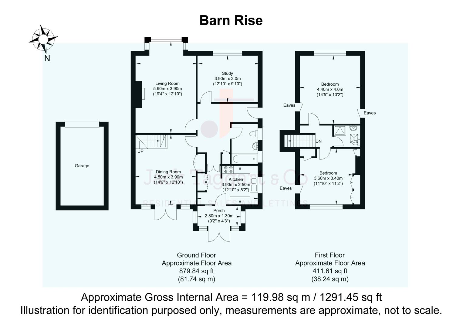 64, Barn Rise, Brighton floorplan