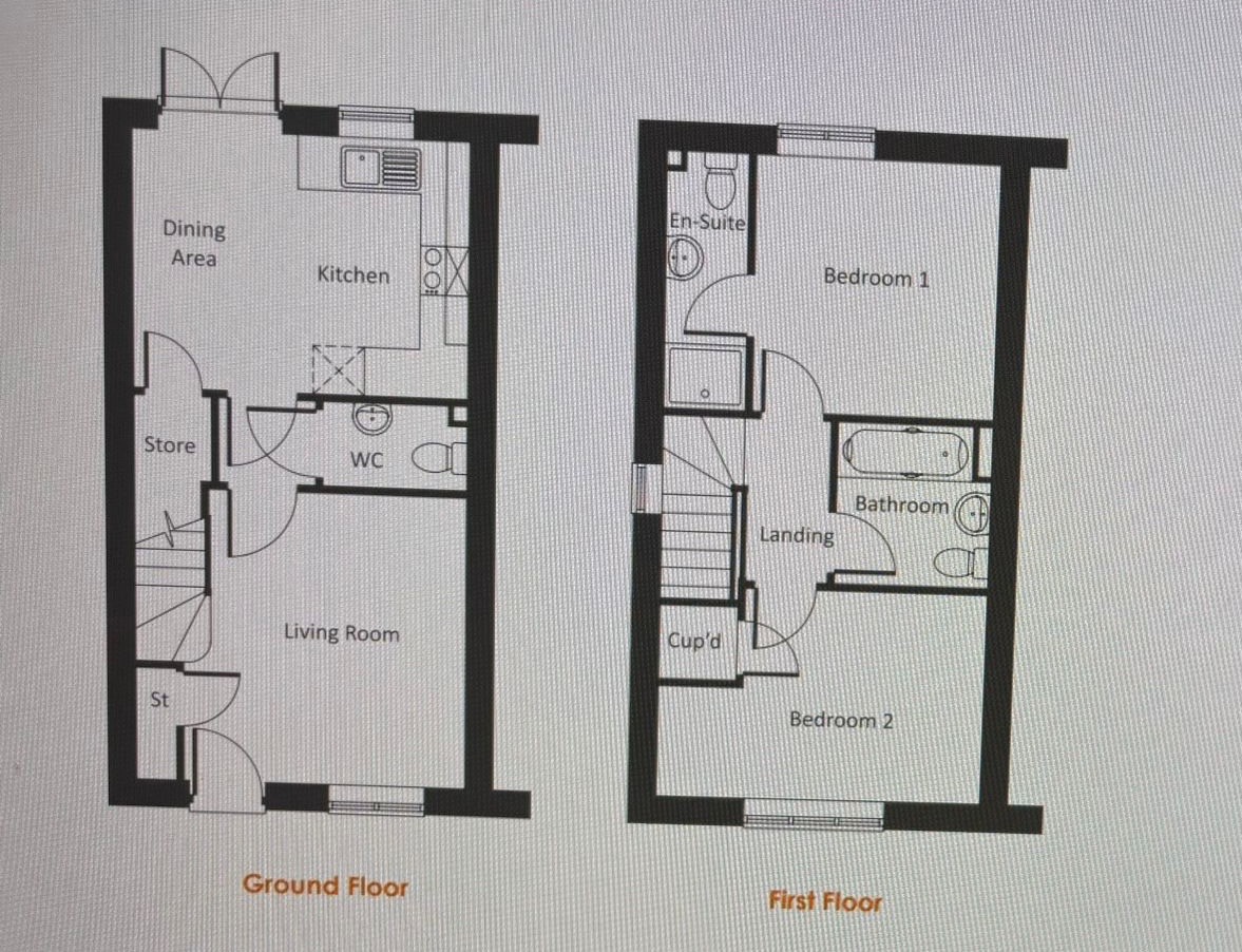 8, Leighton Drive, Cannock floorplan