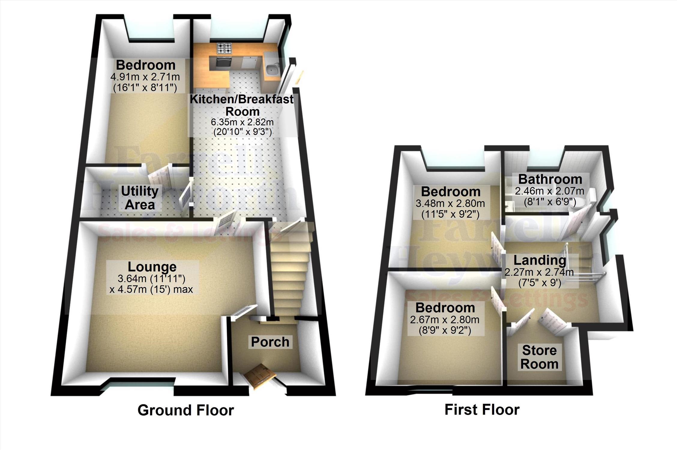 3 Bedrooms Bungalow for sale in Sunnybank Road, Carnforth LA5