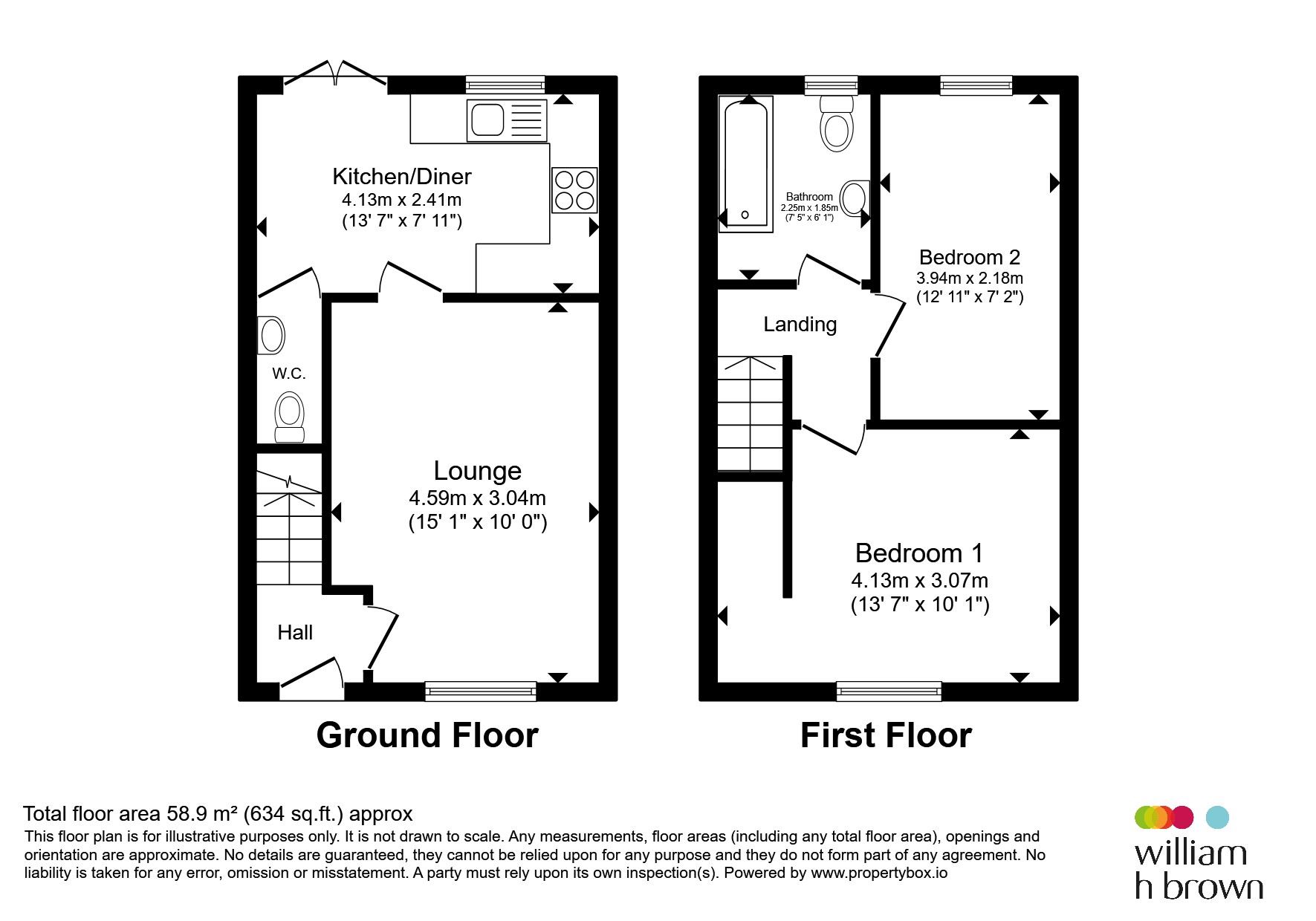 12, Swan Street, Chesterfield floorplan
