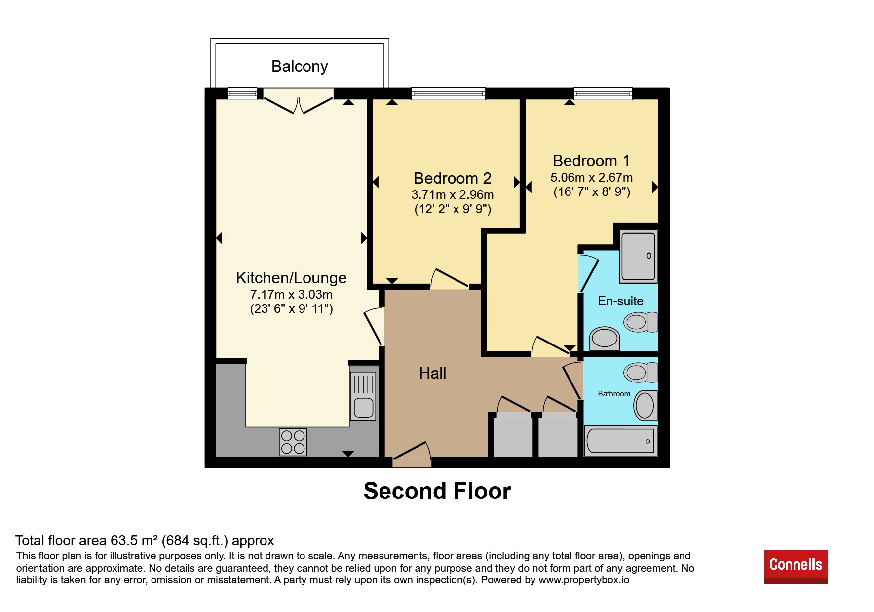 23, Parkhouse Court, Hatfield floorplan