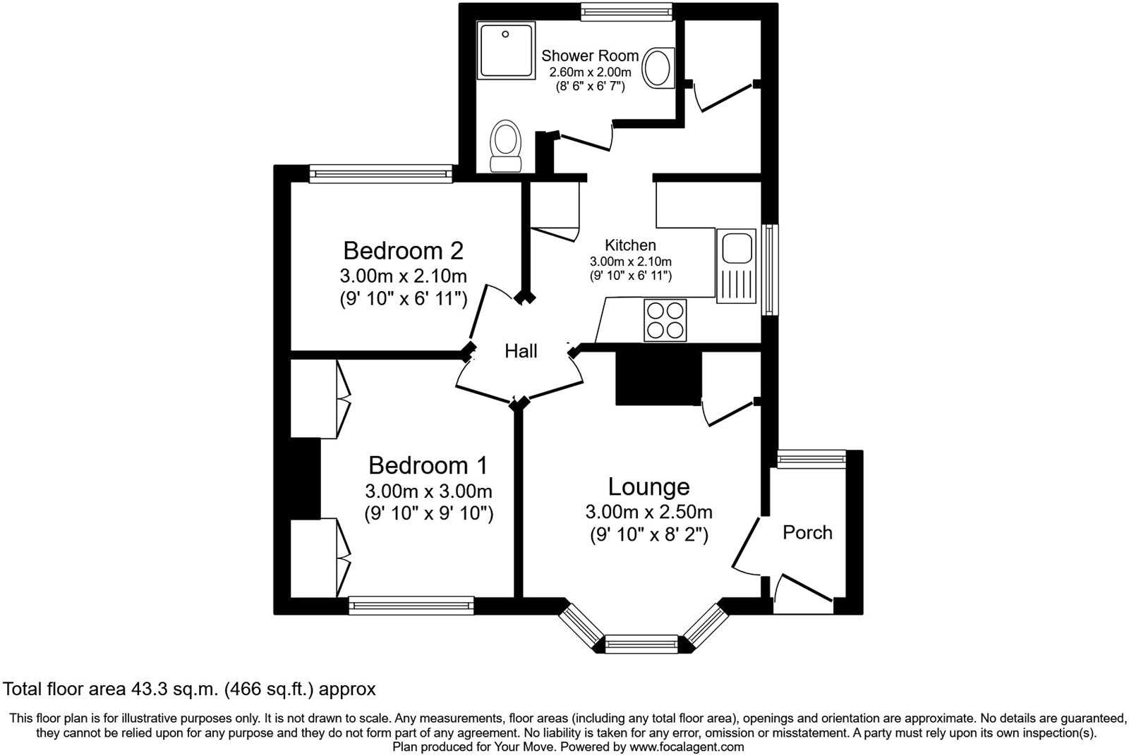 65, Delce Road, Medway floorplan