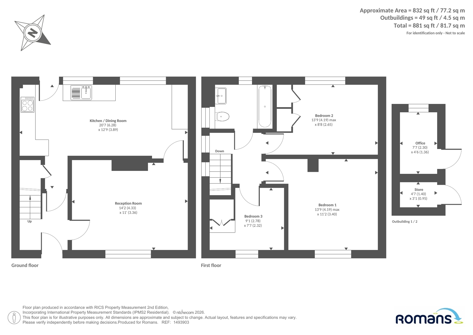 44, Parkland Drive, Berkshire floorplan