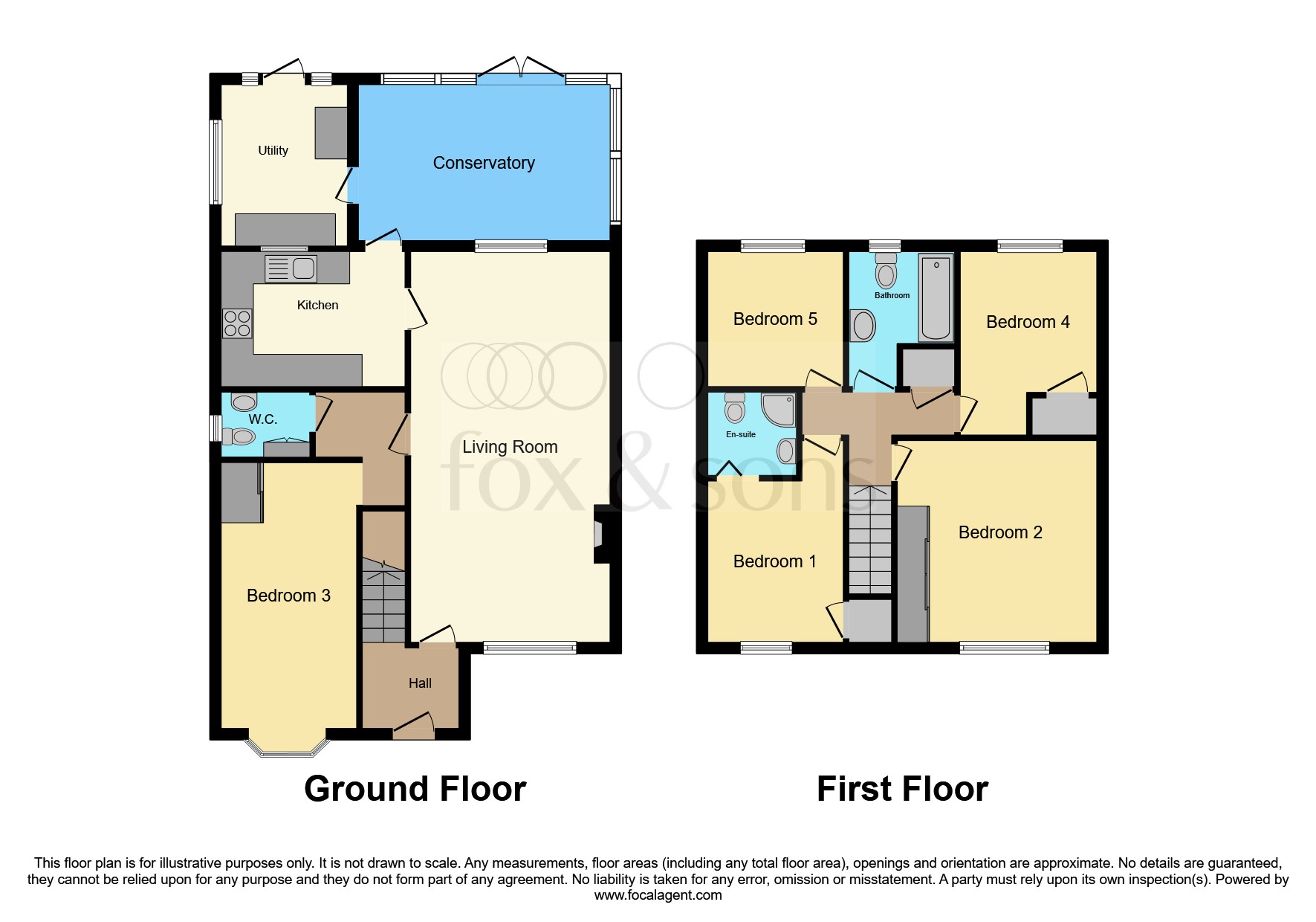 58, Durley Avenue, Waterlooville floorplan